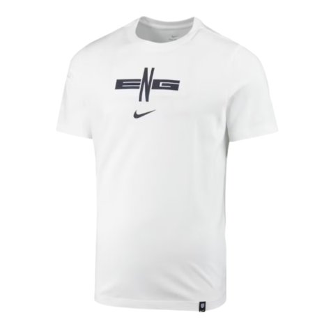 2024-2025 England Soccer T-Shirt (White) (Eze 21)