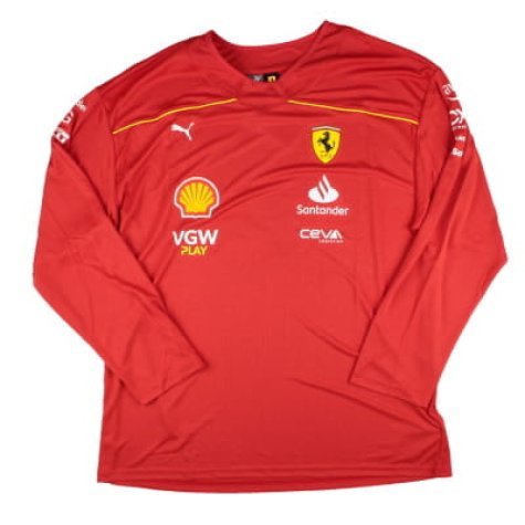 2024 Ferrari Team Hockey Jersey - Charles Leclerc 16