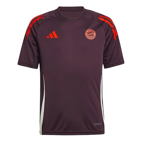 2024-2025 Bayern Munich Training Shirt (Shadow Maroon) - Kids (Ito 21)