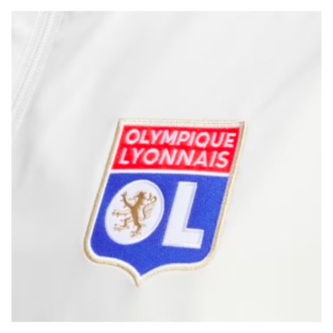 2024-2025 Olympique Lyon Presentation Jacket (White)