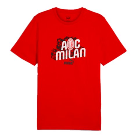 2024-2025 AC Milan ftblCulture Tee (Red) (E.Royal 22)