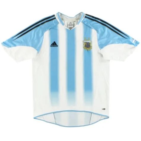 Argentina 2004-06 Home Shirt (S) (Good) (Coloccini 22)