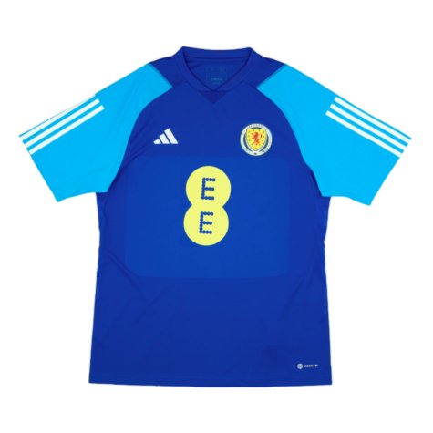 2023-2024 Scotland Player Issue Training Shirt (Blue) (Porteous 15)