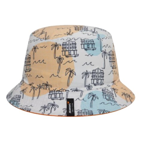 2024 McLaren Miami Race Special Edition Bucket Hat (White) - Medium