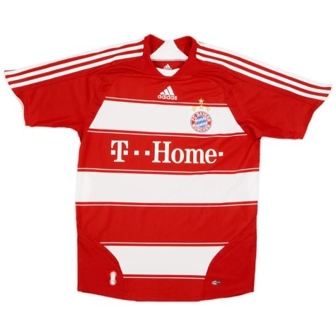 Bayern Munich 2007-09 Home Shirt (M) (Fair) (Van Buyten 5)