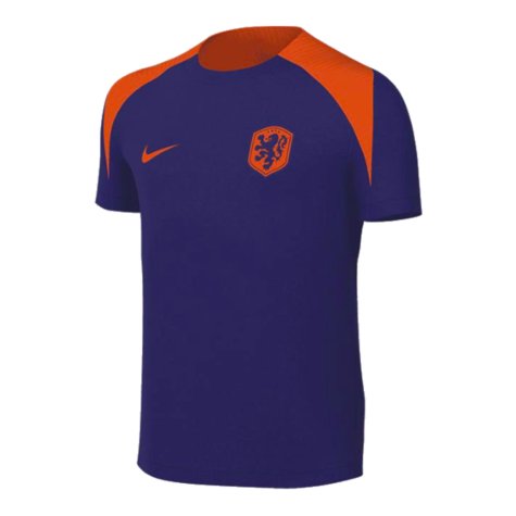 2024-2025 Netherlands Strike Training Shirt (Blue) - Kids (Ake 5)