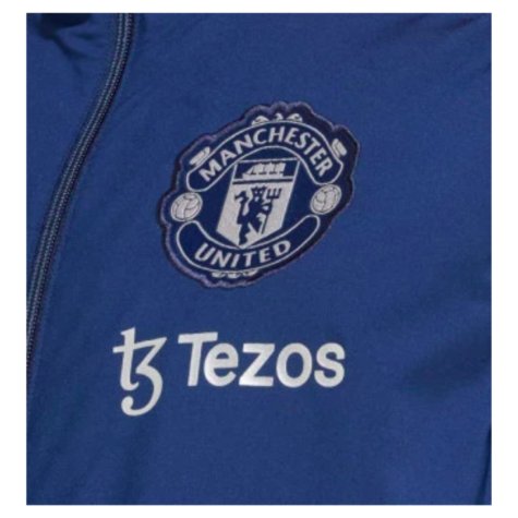 2024-2025 Man Utd Presentation Jacket (Night Indigo)