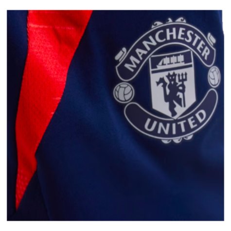 2024-2025 Man Utd Training Pants (Night Indigo) - Kids