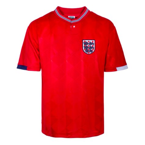 England 1989 Away Retro Shirt (Your Name)