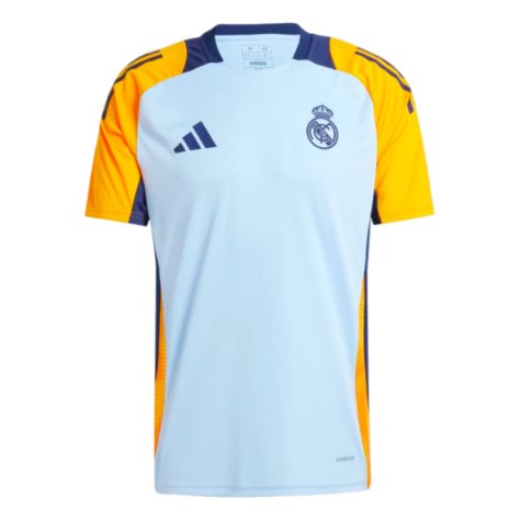 2024-2025 Real Madrid Training Shirt (Glow Blue) (E.Militao 3)