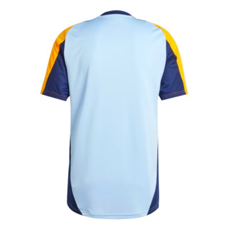 2024-2025 Real Madrid Training Shirt (Glow Blue) (Vallejo 18)