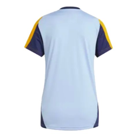 2024-2025 Real Madrid Training Shirt (Glow Blue) - Womens (Lucas V. 17)