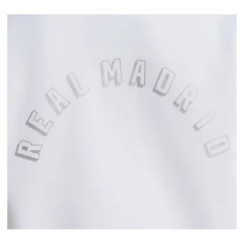 2024-2025 Real Madrid Anthem Jacket (White) - Kids