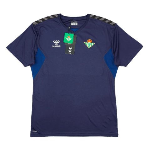 2023-2024 Real Betis Training Shirt (Navy) (AYOZE 10)