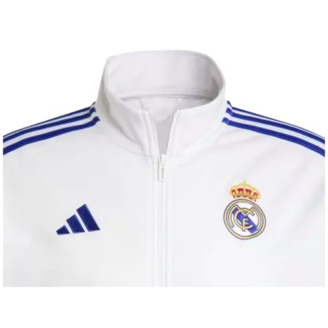 2024-2025 Real Madrid DNA Track Top (White)