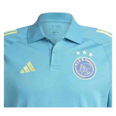 2024-2025 Ajax Polo Shirt (Tactile Steel)