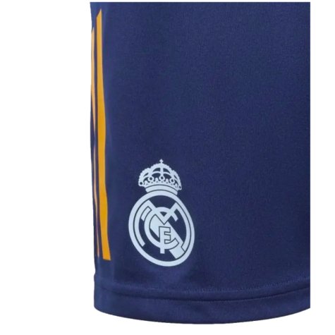 2024-2025 Real Madrid Downtime Shorts (Glow Blue)