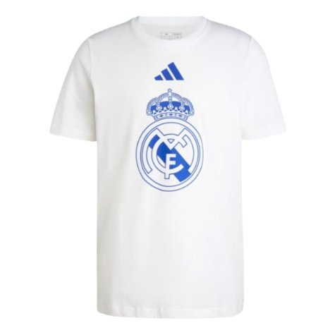 2024-2025 Real Madrid DNA Graphic Tee (White) (Vallejo 18)