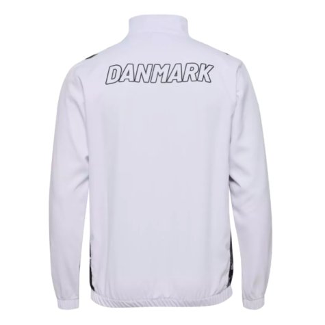 2024-2025 Denmark Line up Jacket (White)