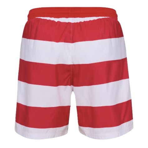 2024-2025 Denmark Pattern Swim Shorts (Red)