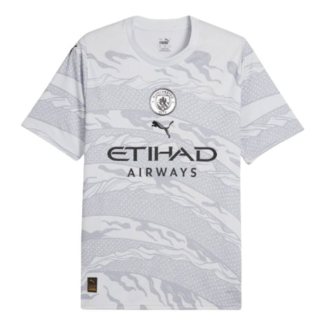 2024 Man City Year Of the Dragon Jersey (Kun Aguero 10)