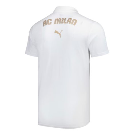 2024-2025 AC Milan Casuals Polo Shirt (White)