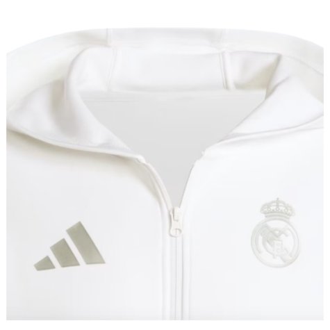 2024-2025 Real Madrid Anthem Jacket (White)