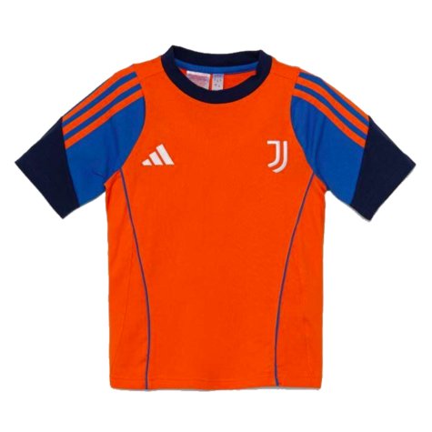 2024-2025 Juventus Training Tee (Orange) - Kids (R.Baggio 10)