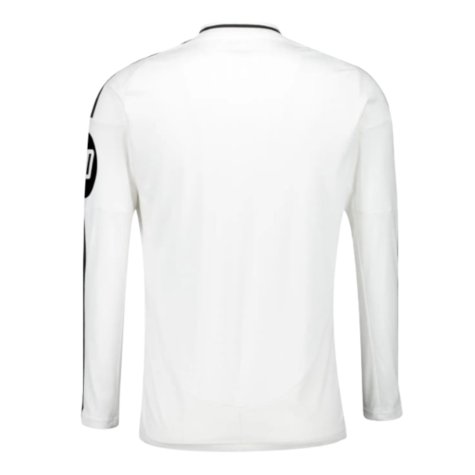 2024-2025 Real Madrid Long Sleeve Home Shirt (Sergio Ramos 4)