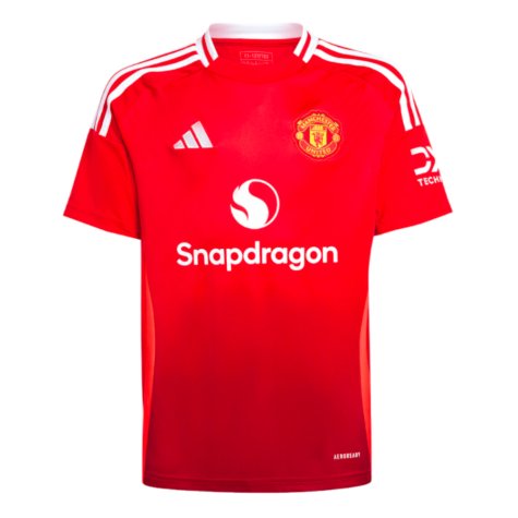 2024-2025 Man Utd Home Shirt (Kids) (Your Name)