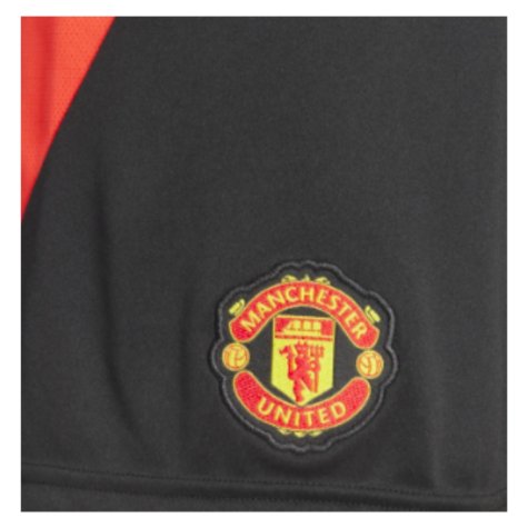 2024-2025 Man Utd Home Shorts (Black)