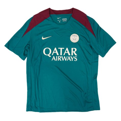 2024-2025 PSG Strike Dri-Fit Training Shirt (Teal) (Pochettino 5)