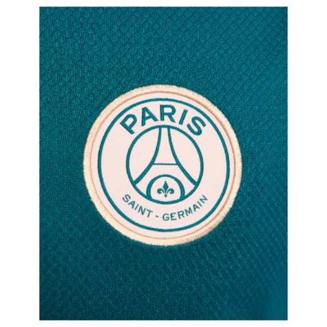 2024-2025 PSG Strike Dri-Fit Training Shirt (Teal) (Danilo 15)