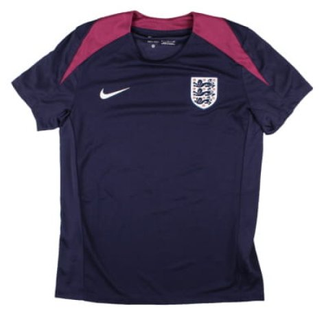 2024-2025 England Strike Dri-Fit Shirt (Purple Ink) - Womens (Bellingham 10)