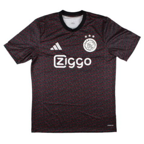 2024-2025 Ajax Pre Match Shirt (Black) (Traore 20)