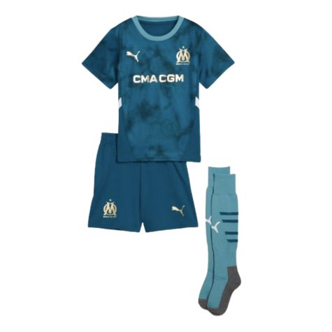 2024-2025 Marseille Away Mini Kit (Rongier 21)