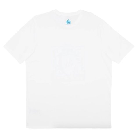 2024-2025 Marseille ftblCulture Tee (White) (Hojbjerg 23)