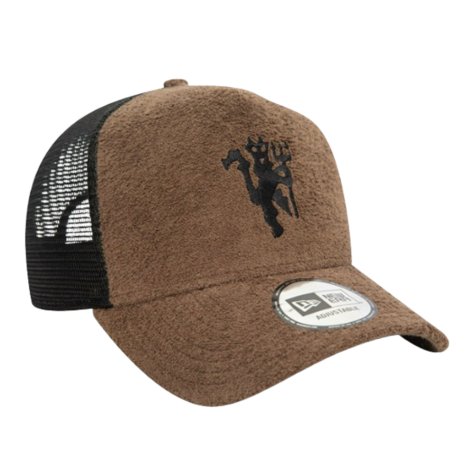 Manchester United 9FORTY E-Frame Terry Trucker Cap (Brown)