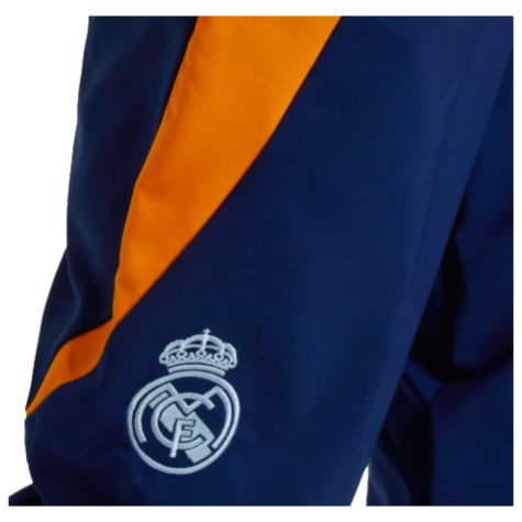 2024-2025 Real Madrid Presentation Pants (Navy) - Kids