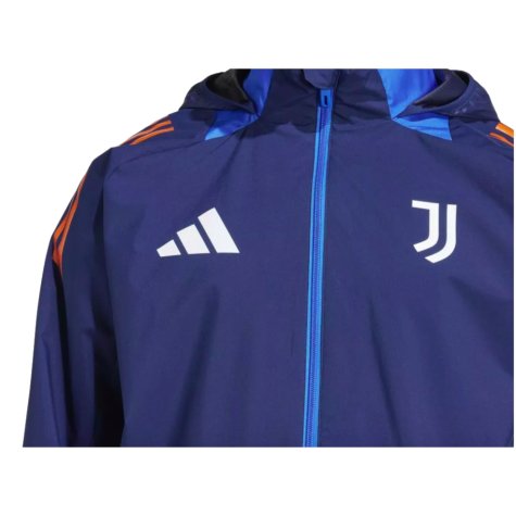 2024-2025 Juventus Allweather Jacket (Navy)