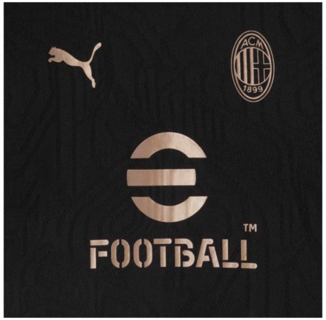 2024-2025 AC Milan Training Shirt (Black) - Kids (Baresi 6)