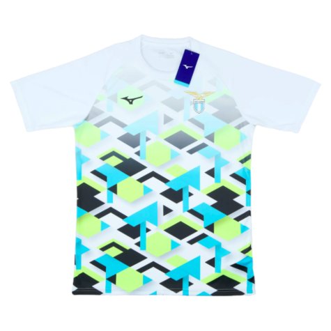 2024-2025 Lazio Pre-Match Jersey (White) (Isaksen 18)