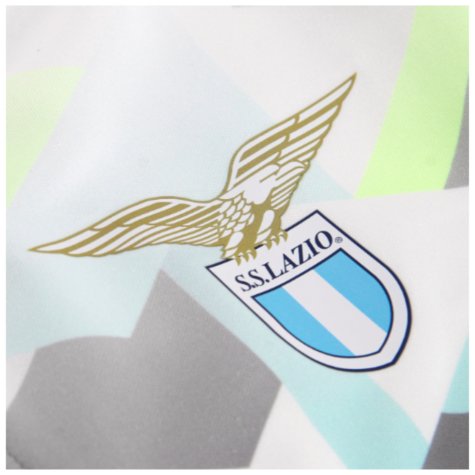 2024-2025 Lazio Hooded Walkout Jacket (White)