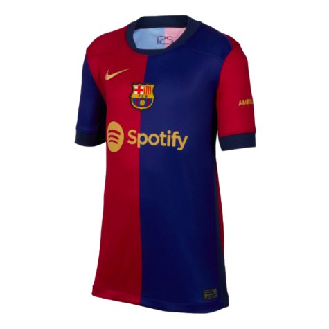 2024-2025 Barcelona Home Shirt (Kids) (Gavi 6)