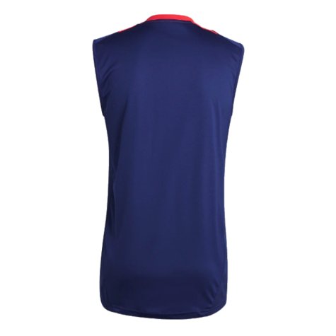 2024-2025 Man Utd Sleeveless Jersey (Night Indigo)