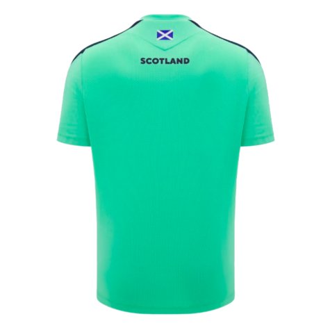 2024-2025 Scotland Rugby Poly Training Shirt (Green)