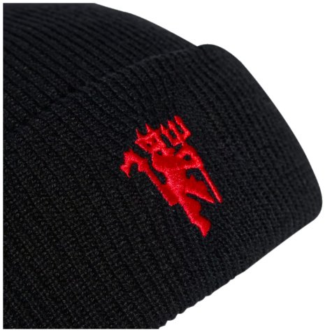 2024-2025 Man Utd Woolie Hat (Black)