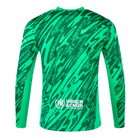 2024-2025 Barcelona Home Goalkeeper Shirt (Green)