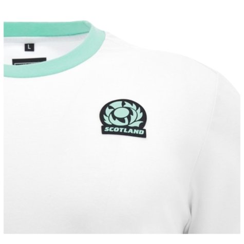 2024-2025 Scotland Rugby Travel Cotton Tee (White)