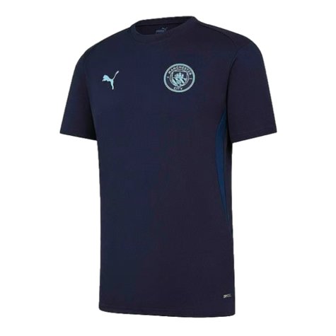 2024-2025 Man City Training Shirt (Inky Blue) - Kids (Greenwood 5)